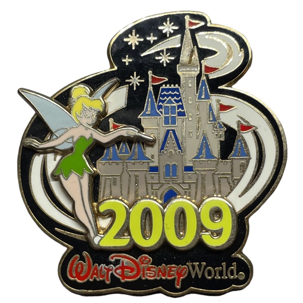 Walt Disney World 2009 Tinker Bell Castle Enamel Trading Pin
